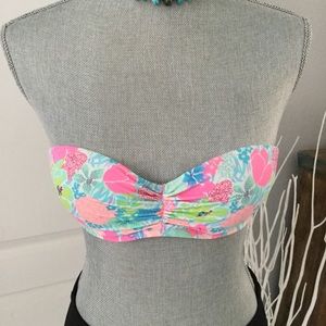 Victoria’s Secret bikini top. Flower print.